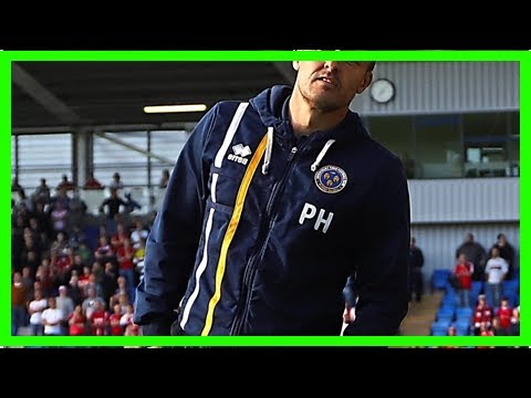 Breaking News | Play-off specialist Paul Hurst hits new heights with Shrewsbury
