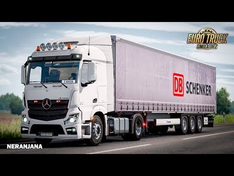 ETS 2 Mod | Mercedes-Benz Actros MP4 fix v1.2 [ETS2 v1.36]