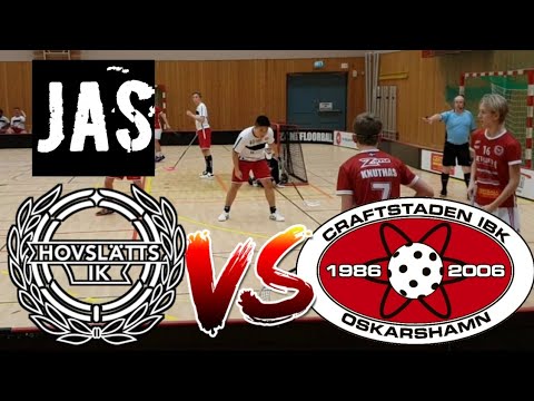 Highlights "JAS" Hovslätts IK- Craftstadens IBK (Innebandy)