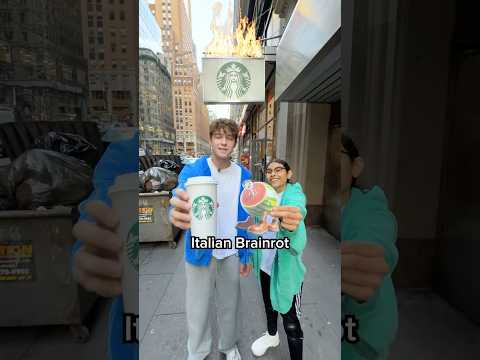 Can Starbucks Spell Italian Brainrot | Ep 6 @JennyHoyos