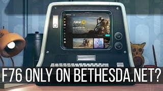 Why I think Fallout 76 Won't be on Steam or Nexus