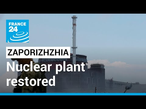 Fears of disaster averted as power at Zaporizhzhia nuclear plant restored • FRANCE 24 English