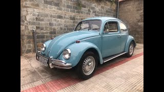 Fusca 1500 1973 azul Niágara