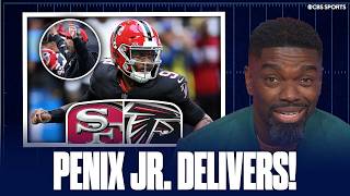 Michael Penix Jr.'s big game helps Falcons hand 49ers first loss of season