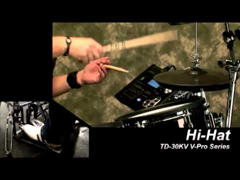 TD-30KV V-Drums V-Pro Series: Apresentação com Dirk Brand