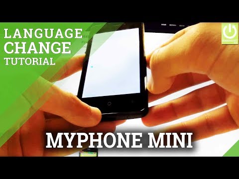 Change Language myPhone Mini - Language Settings in myPhone