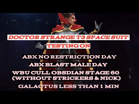 DOCTOR STRANGE T3 FULL TESTING || PRE APK || MARVEL FUTURE FIGHT
