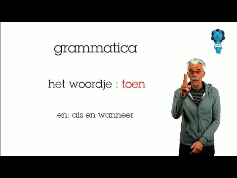 grammatica niveau:A2/B1: het woordje toen