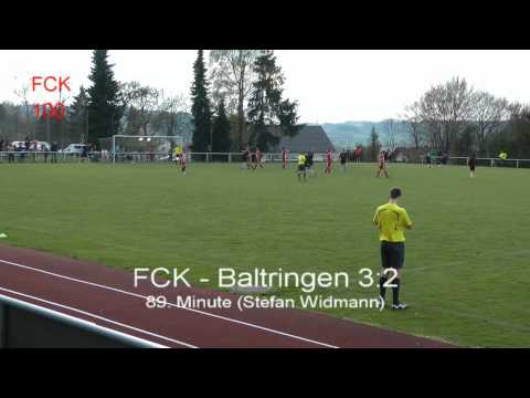 FC Krauchenwies I. Mannschaft gegen den SV Baltringen