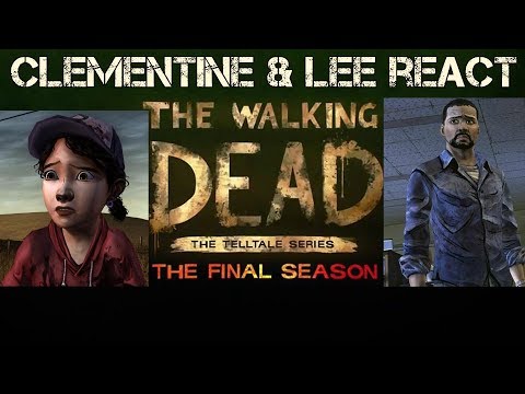 Clementine & Lee react to season 4 Finale (HD)