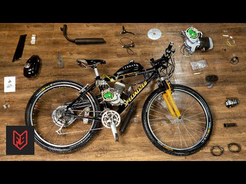 image-How do you install a motor on a bicycle?
