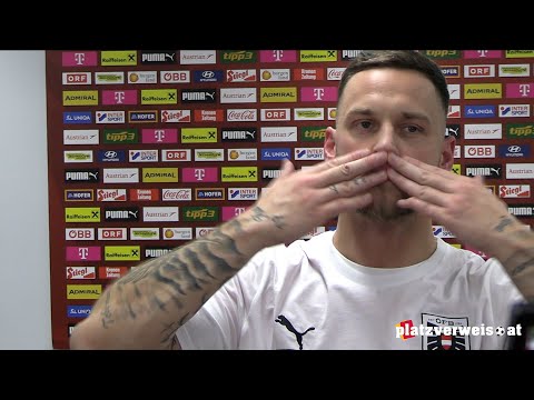 Pure emotion from Marko Arnautovic: His plea to the Chancellor!