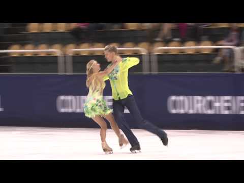 6 V. KAVALIOVA / Y. BIELIAIEV (BLR) - ISU JGP Courchevel Junior Ice Dance Short Dance