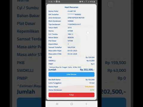 CEK PAJAK MOTOR TERBARU #SAKPOLE #CEKPAJAKMOTOR #CEKPAJAKMOBIL