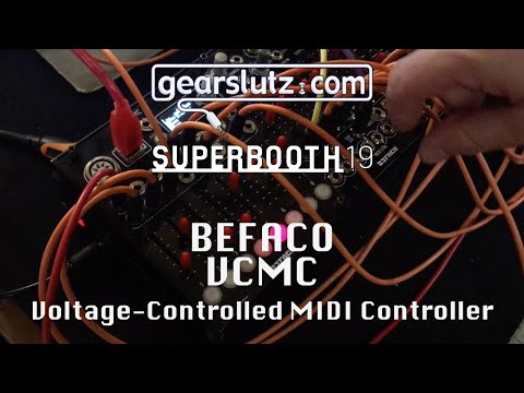 Befaco VCMC voltage-controlled MIDI controller - Gearslutz @ Superbooth19