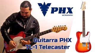 Video thumbnail for Guitarra PHX TL-1 Telecaster ( Alan Domingues) by Manual do Guitarrista Ruim