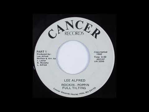 Rare Modern Soul Boogie 45 Lee Alfred - Rockin Poppin Full Tilting