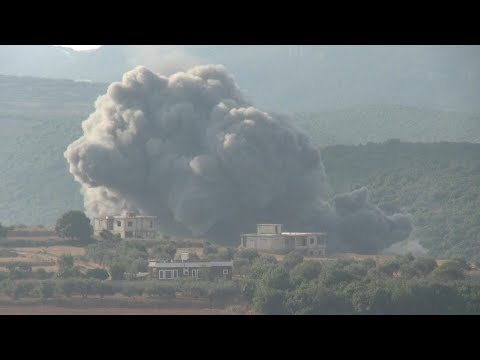 Smoke billows over south Lebanese village after Israeli airstrike | AFP