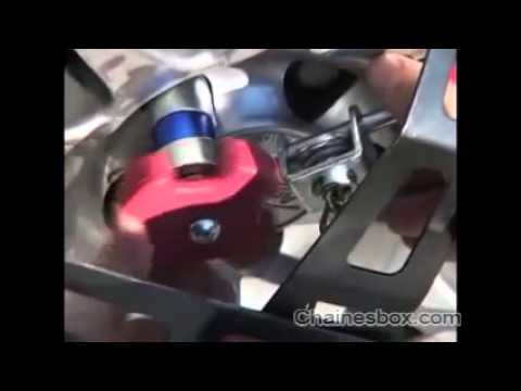 Chaine neige Trak auto Polaire démontage - chainesbox