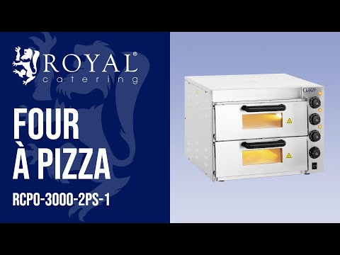 Vidéo - Four à pizza - 2 chambres - Base en chamotte