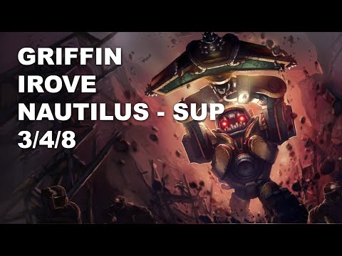 Griffin Irove Sup Nautilus vs Blitzcrank - KR Challenger Patch 10.8