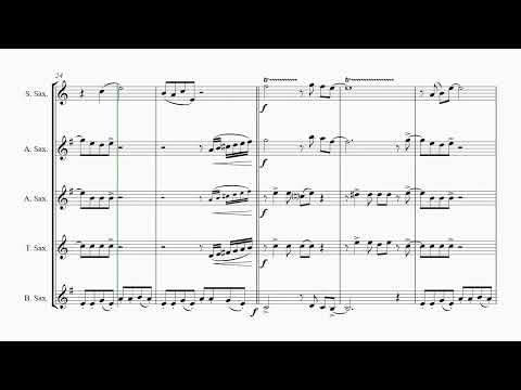 Venus - Disco Classic - Saxophone Quintet - G-Minor