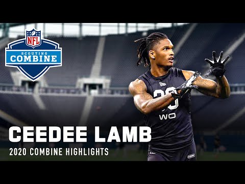 CeeDee Lamb (Oklahoma, WR) 2020 NFL Combine Highlights