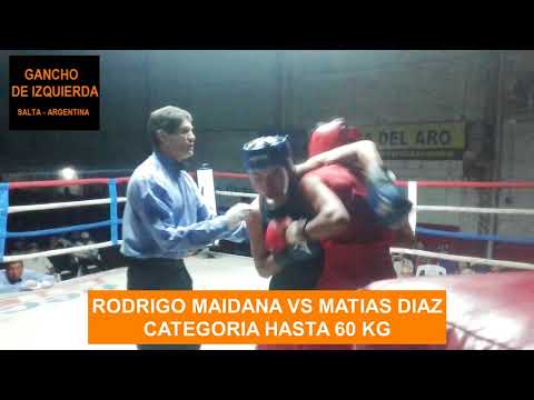 BOXEO DE SALTA LO MEJOR DE RODRIGO MAIDANA VS MATIAS DIAZ