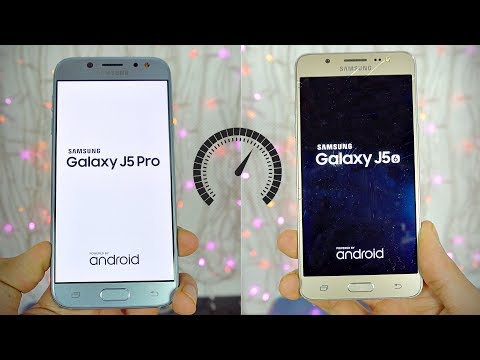 Samsung Galaxy J5 Pro (2017) vs J5 (2016) - Speed Test! (4K)