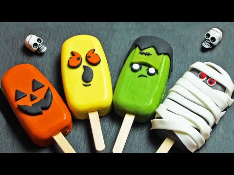 Halloween  Cake Pops  | How To Make Spooky Cakesicles | Cake Popsicles