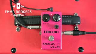 Video thumbnail for Maxon Analog Delay AD80 by Emma Dangers