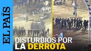 MUNDIAL | Disturbios en el Obelisco tras la derrota de Argentina ante España | EL PAÍS
