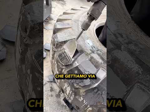 Riciclano i pneumatici 🛞 🇨🇳🤔