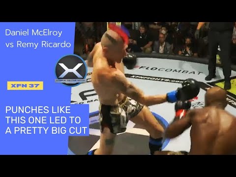 Muay Thai Bout | Daniel McElroy VS Remy Ricardo |  XFN 37