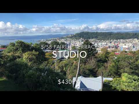 Unit 5 58 Fairlie Terrace, Kelburn, Wellington.