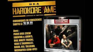 HARDKORE & ÂME feat 16AR (L'SKADRILLE), ABOO (PARIS VICE) - Mentalité de Soudard