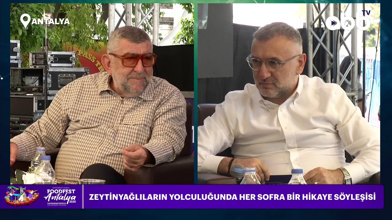 ZEYTİNYAĞLILARIN YOLCULUĞUNDA HER SOFRA BİR HİKAYE SÖYLEŞİSİ
