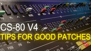 Video thumbnail for CS-80 V4 Tips For Good Patches | Sound Design Tutorial by Jon Audio