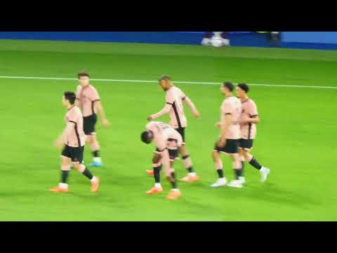 PSG / Rennes 27.09.2024 : 3-1 (L1 J6) 3/3 : Juste après les buts du PSG
