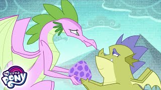 Download lagu My Little Pony Bahasa Indonesia 🦄 Cerita Ayah Spike | Episode Penuh mp3