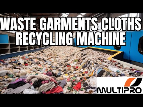 Garment Waste Recycling Machine