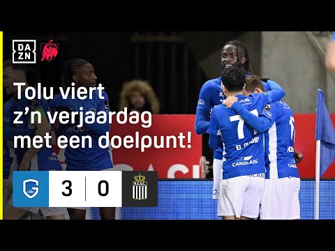 KRC Genk remains firmly at the top of the #JPL! 🔵🔝 | KRC Genk vs Sporting Charleroi