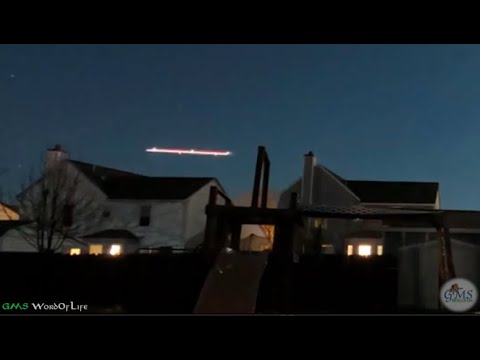 AMAZING: A Chariot Was Caught Moving Through A Neighborhood In The Night Skies Of Virginia Beach