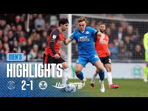 FC Luton Town 2-1 FC Peterborough United