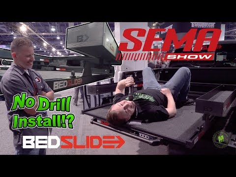 BedSlide at SEMA 2018 No Drill Install Coming in 2019