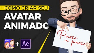 Como criar o seu Avatar animado no aplicativo Zepeto + After Effects! - PASSO A PASSO