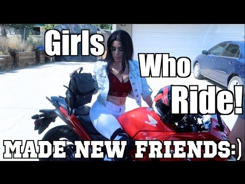 Meeting some GIRL riders