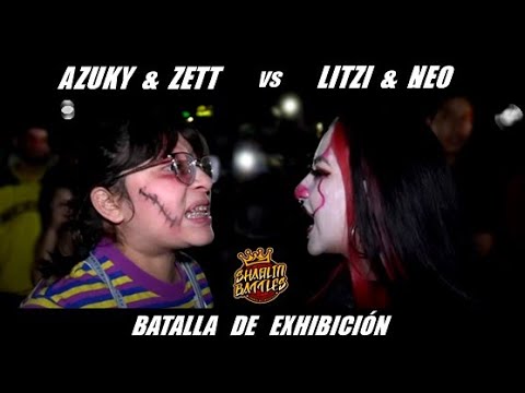 👻 AZUKY & ZETT vs LITZI & NEO 😈 | EXHIBITION BATTLE | SHAOLIN BATTLES HALLOWEEN 2021