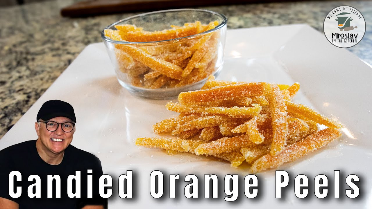 π Candied Orange Peels Recipe: Easy & Delicious π