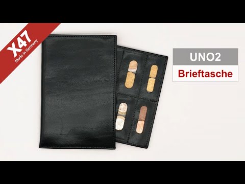 X47 | UNO2 - Brieftasche, optional flachste Geldbörse (patentiert)